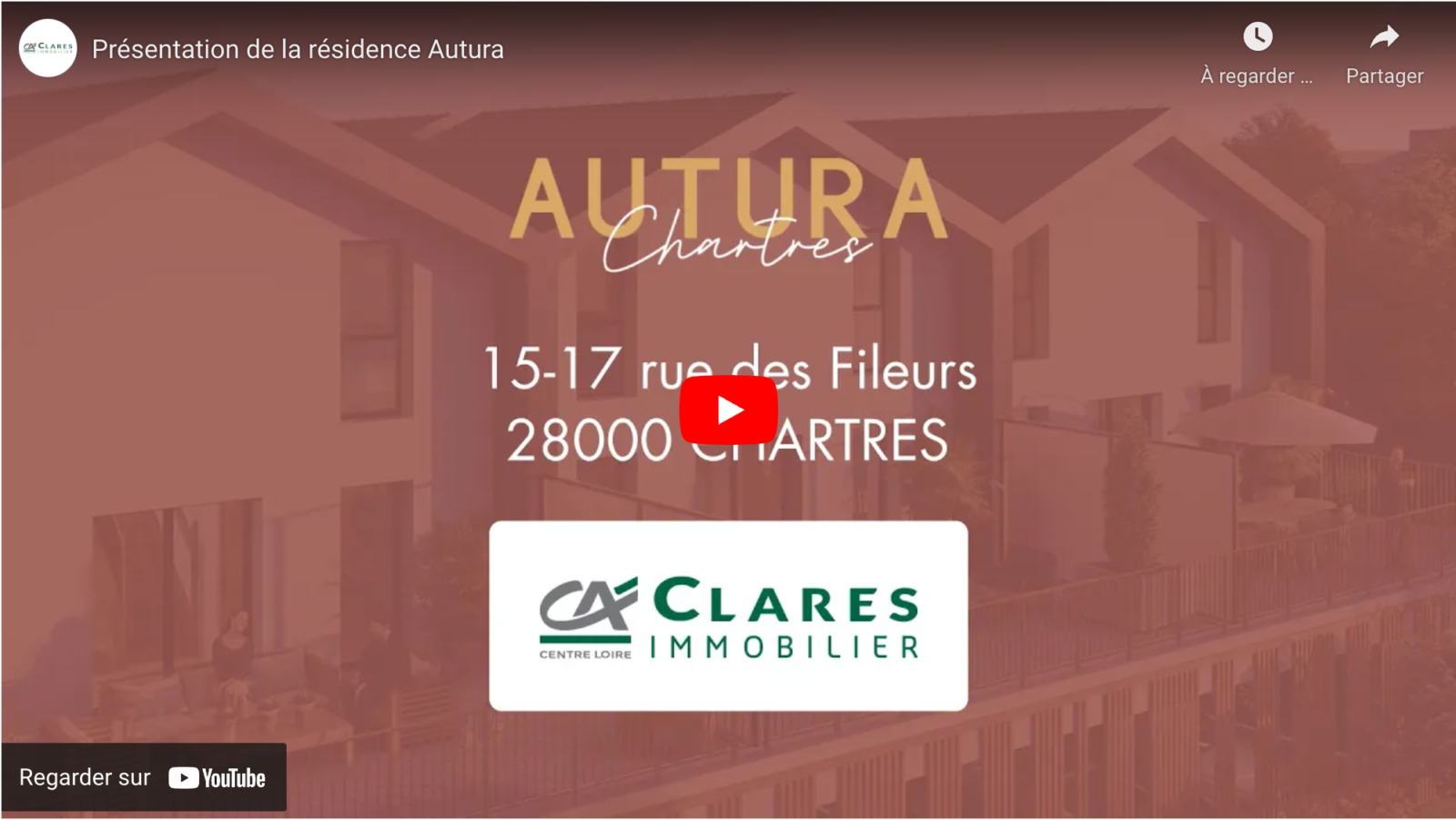 Vidéo résidence Autura